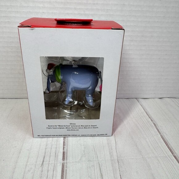 Hallmark EEYORE Winnie the Pooh Ornament Christmas Disney 3" NEW IN BOX - Picture 2 of 2